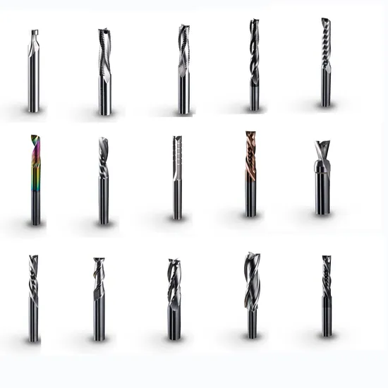 Carbide End Mill Tool Tungsten Steel T-Milling Cutter Milling Cutter for Wood Carbide T Slot